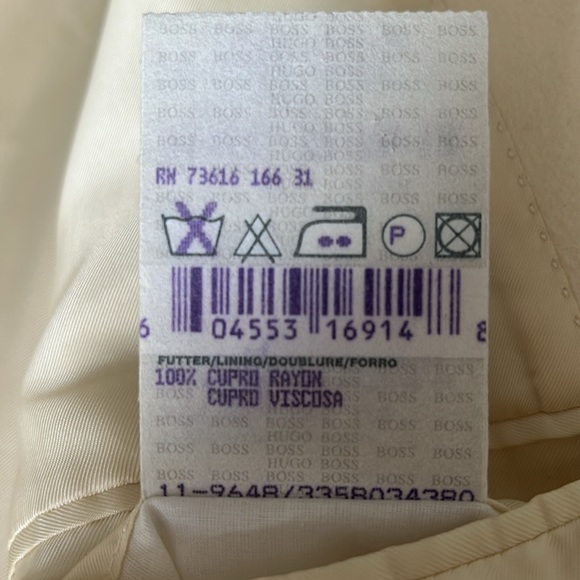 HUGO BOSS Loro Piana cashmere Saks jacket. AMAZING creamy soft fabric - Picture 11 of 13